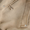 Veste cargo patchwork en jean