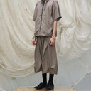 Drape Wide Bermuda Shorts