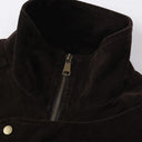 Veste cargo patchwork en jean