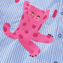 Gingham Cat Stitch Shirt