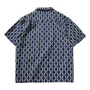 Indigo Grid Camp Collar