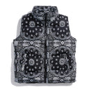 Paisley Puffer Vest