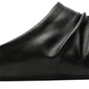 Draped Leather Loafer