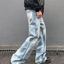 Bruised Patchwork Jeans