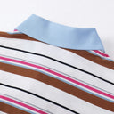 Camisa polo plisada