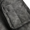 Veste cargo patchwork en jean