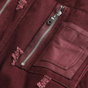 Oxblood Scars Jacket