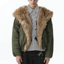 Chaqueta vaquera con parches cargo
