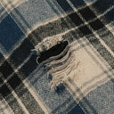 Indigo Wash Plaid Shirt