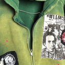 Static Dye Punk Hoodie