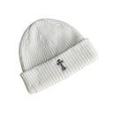 Iron Cross Ribbed Beanie