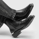 Silver Thorn Square Toe Boot