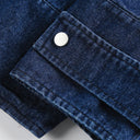Chaqueta vaquera con parches cargo