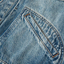 Veste en jean matelassée