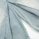 Horizon Fold Denim Shorts