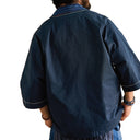 Camisa deshilachada con cuadros degradados
