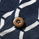 Indigo Grid Camp Collar
