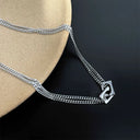 Pulsera de eslabones curvos Rolo