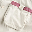 Veste cargo patchwork en jean