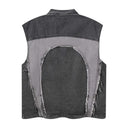 Cross Blade Denim Vest