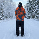 Reactive Orange Fleece Hoodie