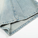 Horizon Fold Denim Shorts