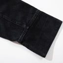 Veste en jean avec strass