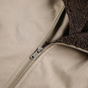 Taupe Shearling Jacket