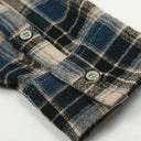 Indigo Wash Plaid Shirt