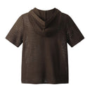 Knitted Hooded Tee