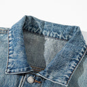 Veste en jean matelassée