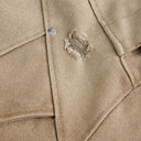 Veste cargo patchwork en jean
