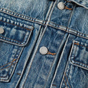 Veste en jean matelassée