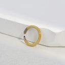 Gold Pencil Ring