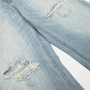 Light Wash Ripped Denim Jeans