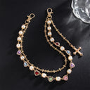 Hearts on Lock Wallet Chain