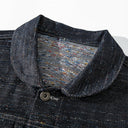 Navy Rainbow Selvedge Denim Jacket