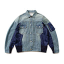 Attere Denim Nylon Jacket