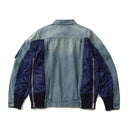 Attere Denim Nylon Jacket