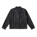 Navy Rainbow Selvedge Denim Jacket