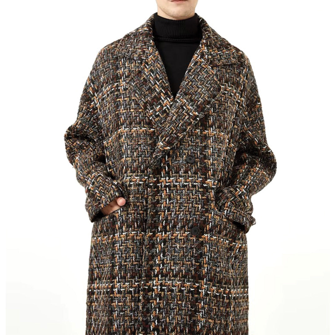 Antler Tweed Wool Coat – Attere