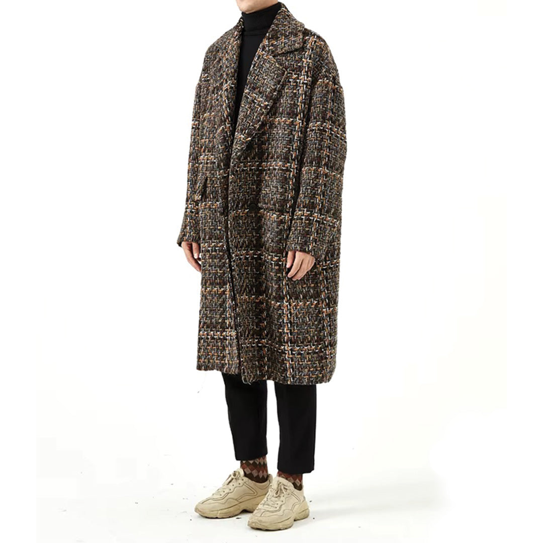 Antler Tweed Wool Coat – Attere