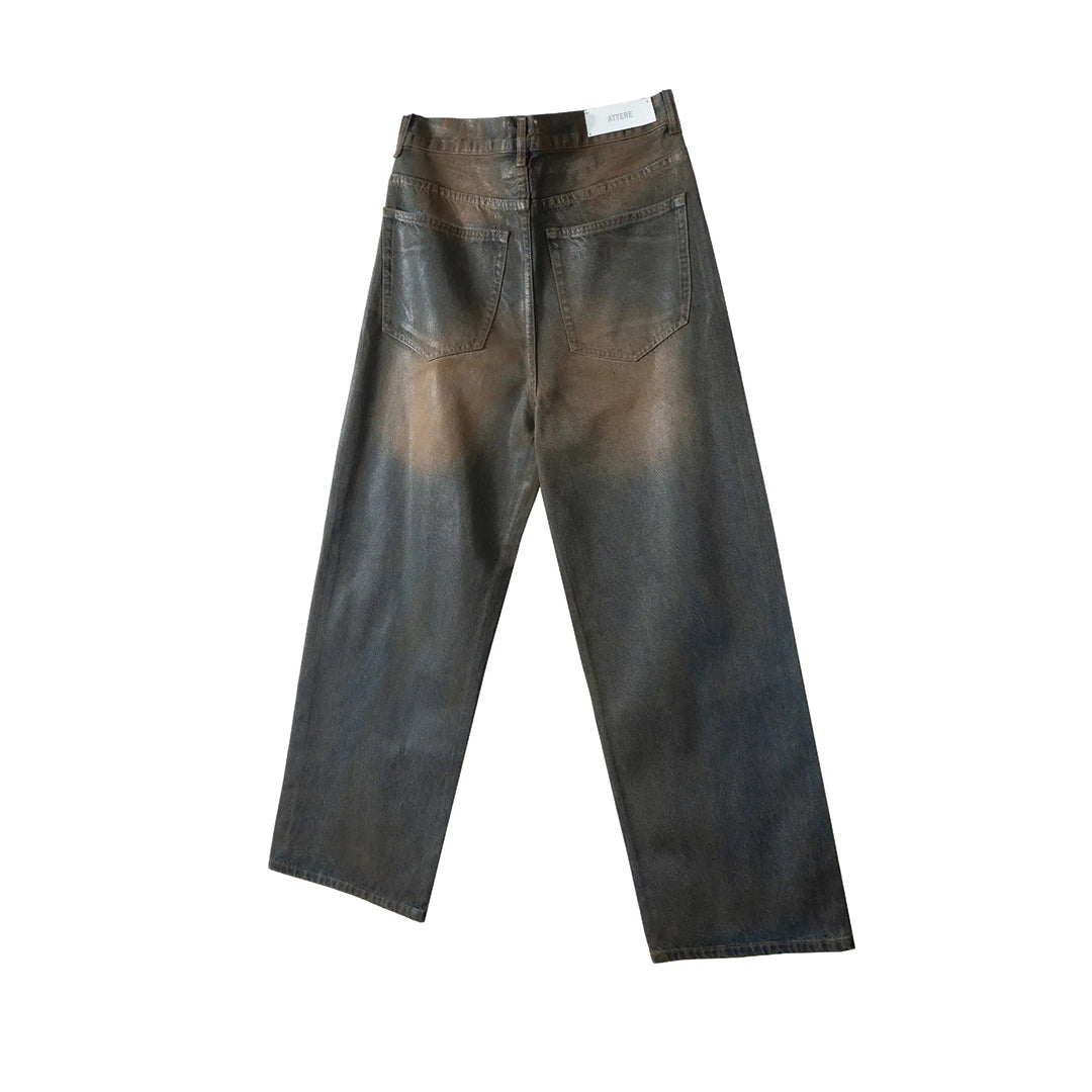 パンツ Waxed coating baggy denim pants archive パンツ Waxed coating baggy denim pants archive パンツ Waxed