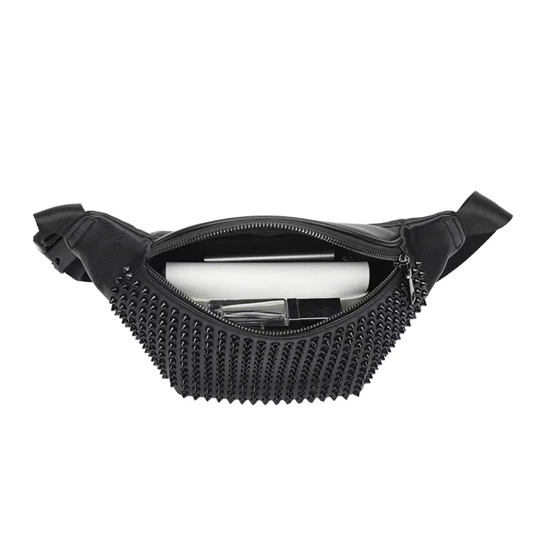 Black Thorn Waist Bag – Attere Black Thorn Waist Bag – Attere
