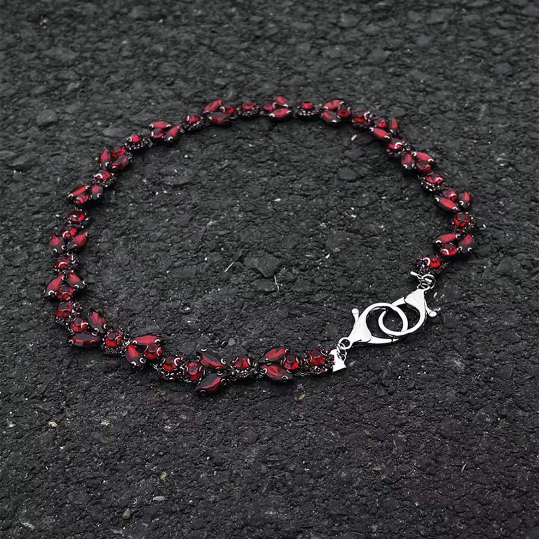 Ruby Red Wallet Chain – Attere