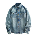 Stonewashed Denim Shirt