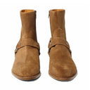 Harness Suede Boots