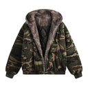 Fur Padded Camouflage Parka