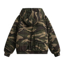 Fur Padded Camouflage Parka