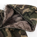 Fur Padded Camouflage Parka